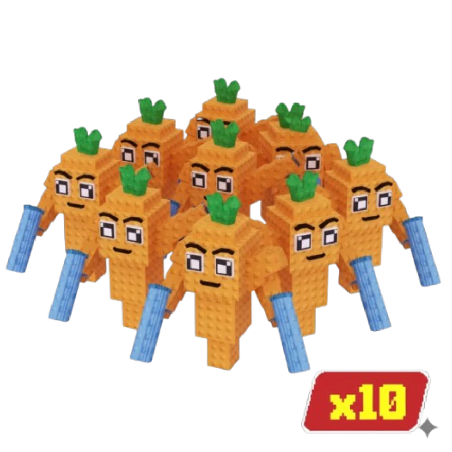 10x Mr Carrot Bundle