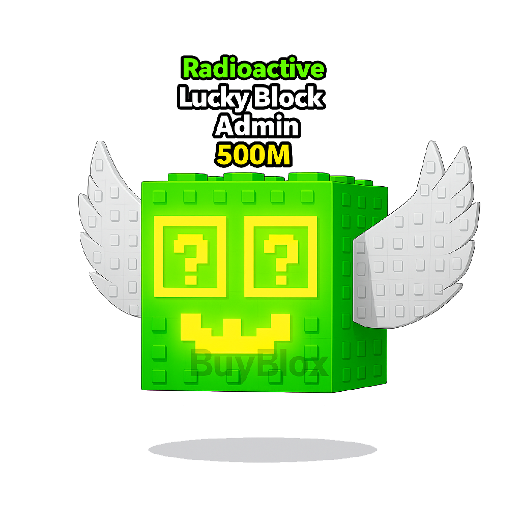 Radioactive Admin Lucky Blocks