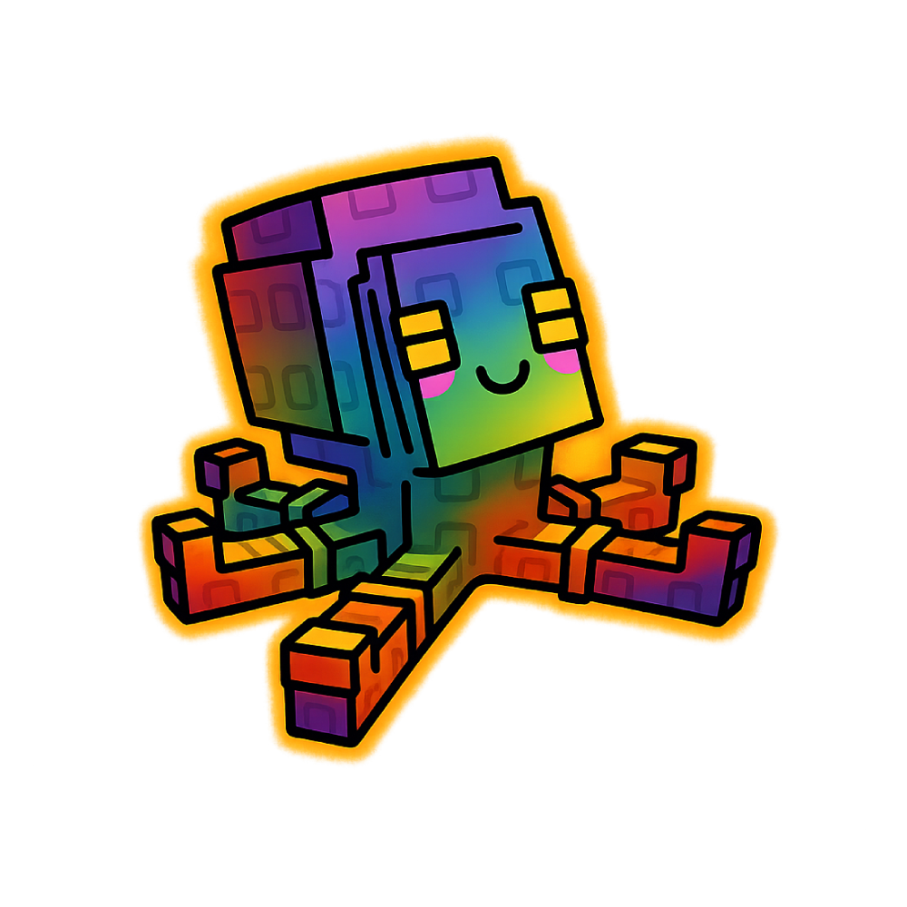 Rainbow Mimic Octopus