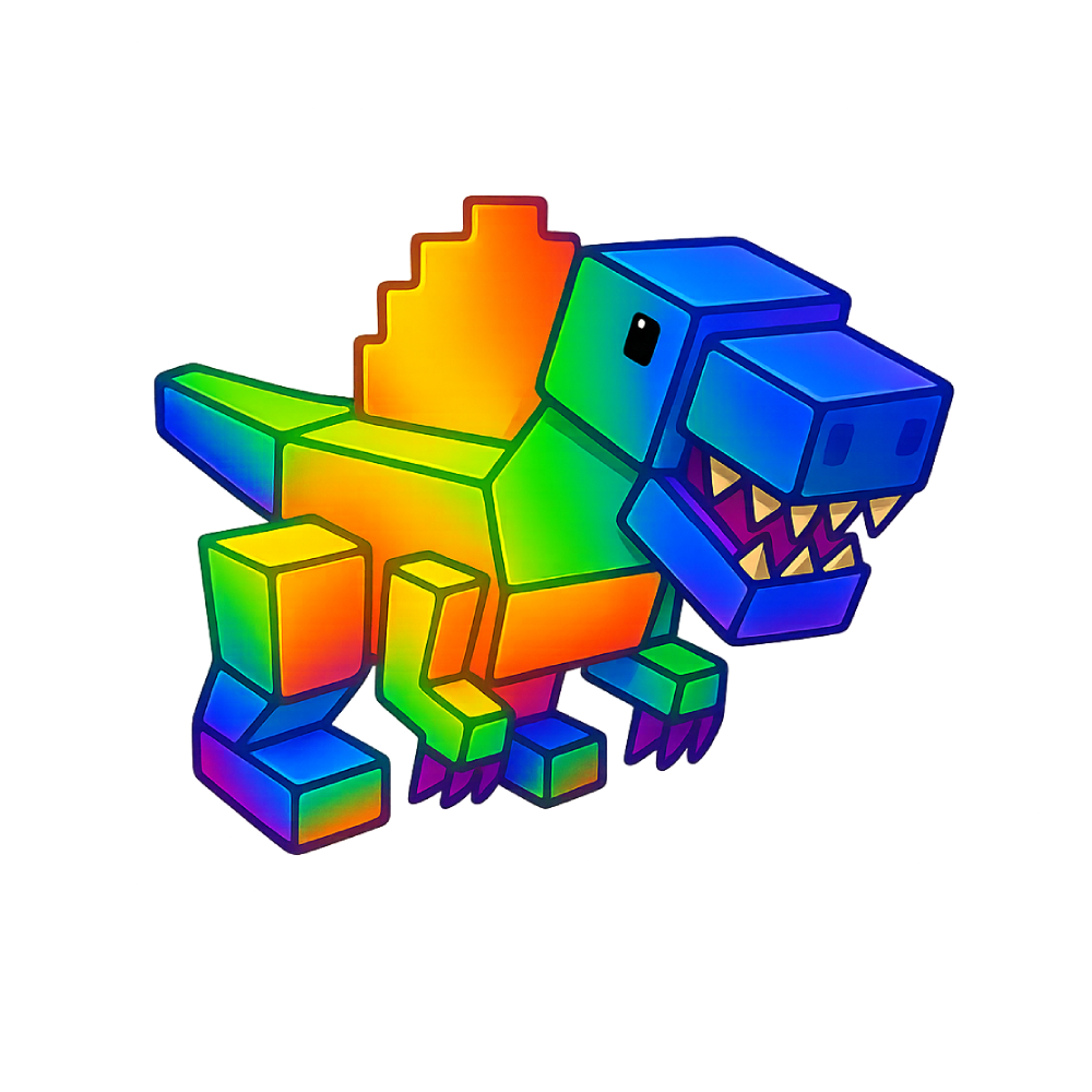 Rainbow Spinosaurus