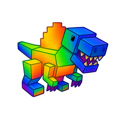 Rainbow Spinosaurus